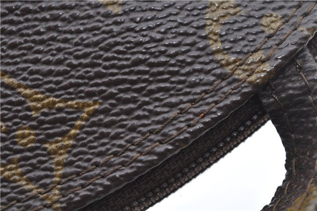 Authentic Louis Vuitton Monogram Pochette Secret M45484 Shoulder Bag Pouch J8114