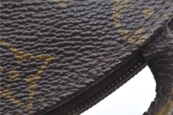 Authentic Louis Vuitton Monogram Pochette Secret M45484 Shoulder Bag Pouch J8114