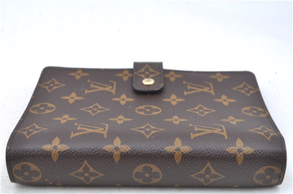 Authentic Louis Vuitton Monogram Agenda MM Notebook Cover R20004 LV J8127