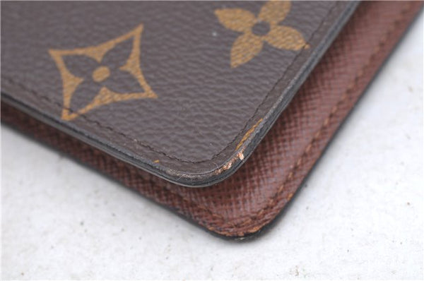 Authentic Louis Vuitton Monogram Agenda MM Notebook Cover R20004 LV J8127