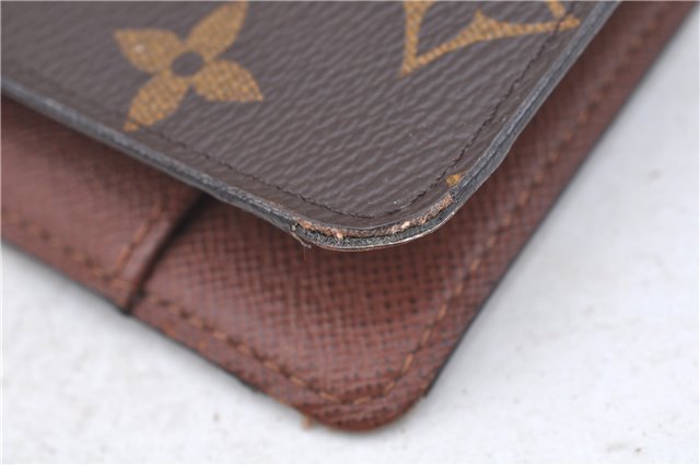 Authentic Louis Vuitton Monogram Agenda MM Notebook Cover R20004 LV J8127