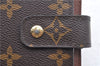 Authentic Louis Vuitton Monogram Agenda MM Notebook Cover R20004 LV J8127