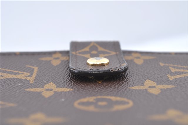 Authentic Louis Vuitton Monogram Agenda MM Notebook Cover R20004 LV J8127