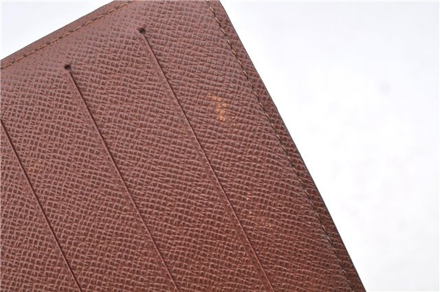 Authentic Louis Vuitton Monogram Agenda MM Notebook Cover R20004 LV J8127