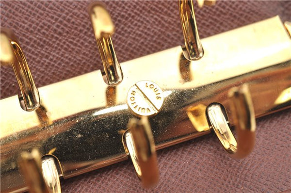 Authentic Louis Vuitton Monogram Agenda MM Notebook Cover R20004 LV J8127