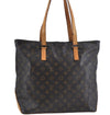 Authentic Louis Vuitton Monogram Cabas Mezzo Shoulder Tote Bag M51151 LV J8133