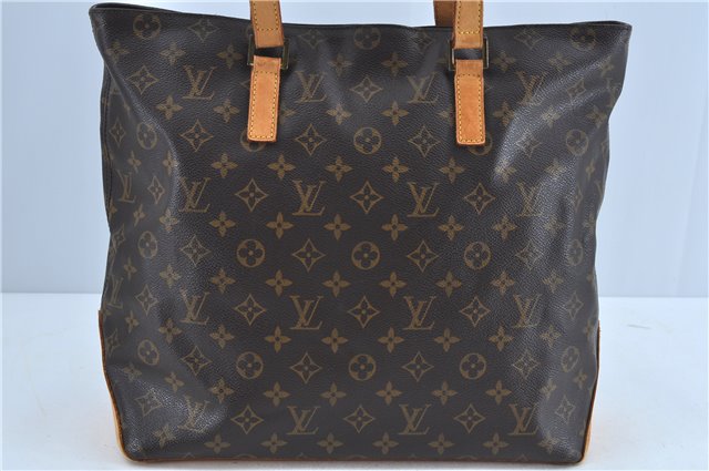 Authentic Louis Vuitton Monogram Cabas Mezzo Shoulder Tote Bag M51151 LV J8133