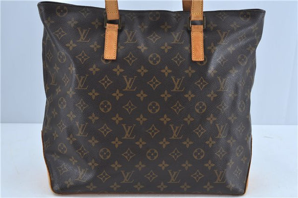 Authentic Louis Vuitton Monogram Cabas Mezzo Shoulder Tote Bag M51151 LV J8133