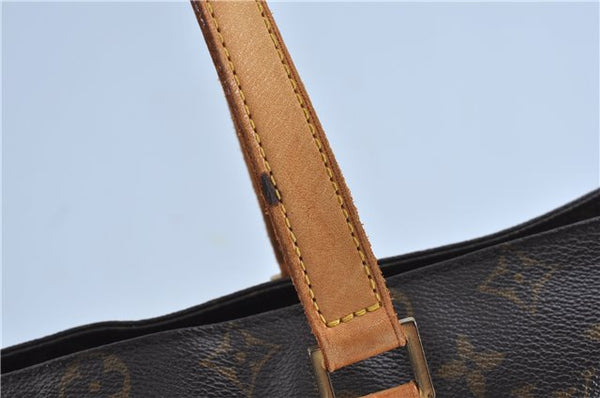 Authentic Louis Vuitton Monogram Cabas Mezzo Shoulder Tote Bag M51151 LV J8133