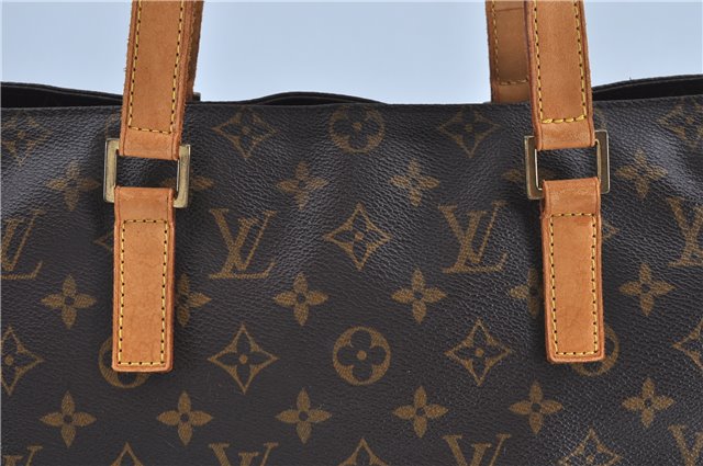 Authentic Louis Vuitton Monogram Cabas Mezzo Shoulder Tote Bag M51151 LV J8133