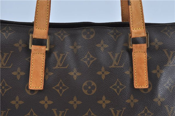 Authentic Louis Vuitton Monogram Cabas Mezzo Shoulder Tote Bag M51151 LV J8133