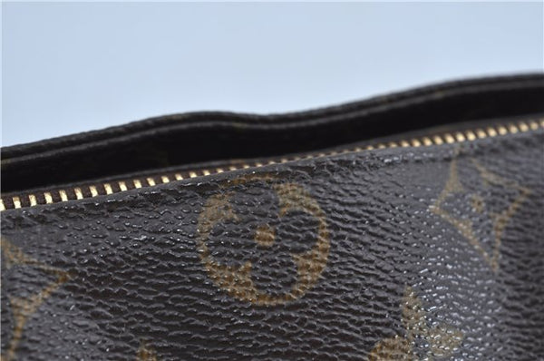 Authentic Louis Vuitton Monogram Cabas Mezzo Shoulder Tote Bag M51151 LV J8133