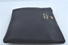Authentic GUCCI Animalier Clutch Hand Bag Purse Leather Black J8144