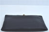 Authentic GUCCI Animalier Clutch Hand Bag Purse Leather Black J8144