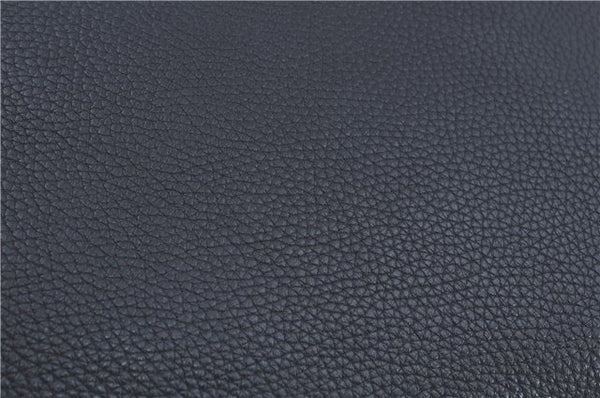 Authentic GUCCI Animalier Clutch Hand Bag Purse Leather Black J8144