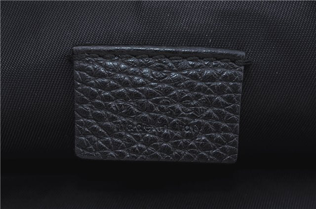 Authentic GUCCI Animalier Clutch Hand Bag Purse Leather Black J8144