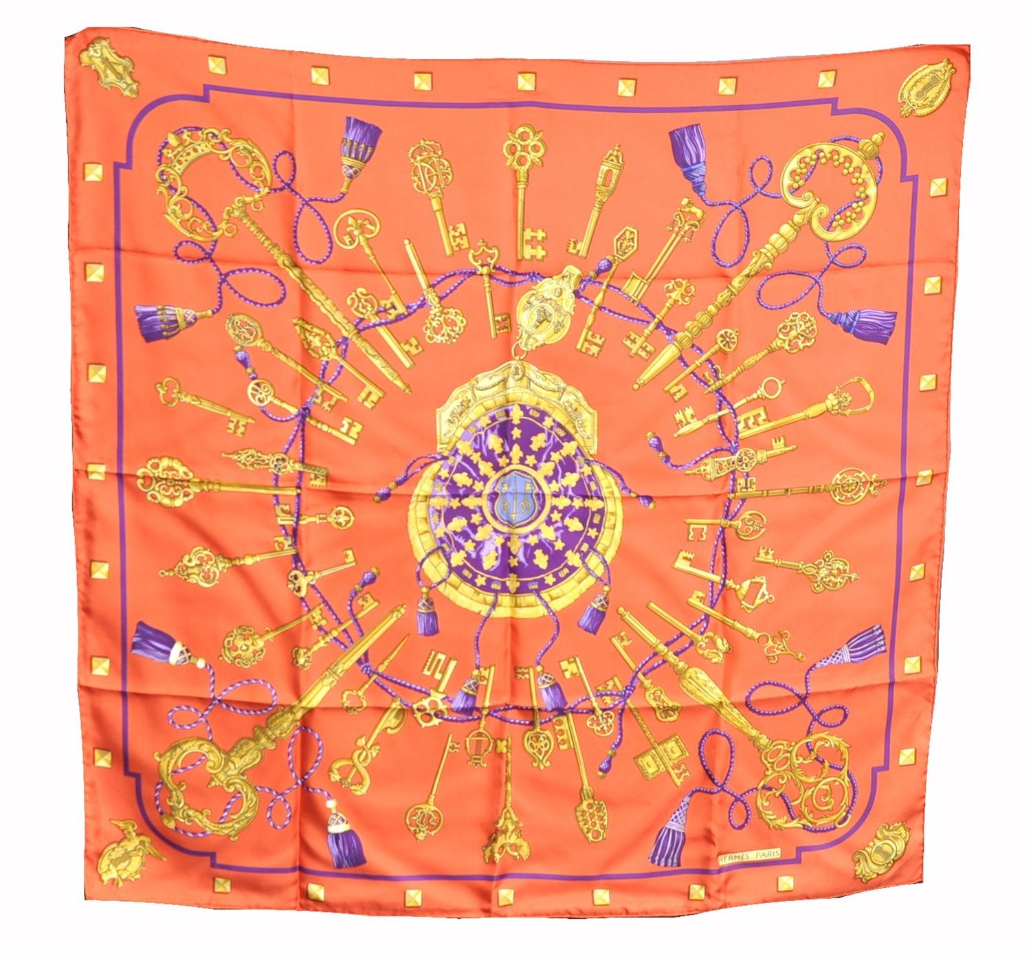 Authentic HERMES Carre 90 Scarf 