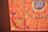 Authentic HERMES Carre 90 Scarf "LES CLES THE KEYS RARE" Silk Orange Box J8157