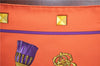 Authentic HERMES Carre 90 Scarf "LES CLES THE KEYS RARE" Silk Orange Box J8157