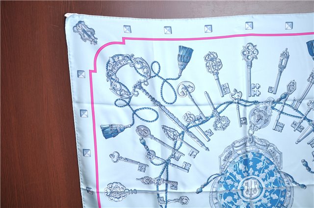 Auth HERMES Carre 90 Scarf 