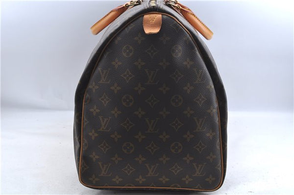 Authentic Louis Vuitton Monogram Keepall 55 Travel Boston Bag M41424 LV J8164