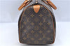 Authentic Louis Vuitton Monogram Speedy 30 Hand Boston Bag M41526 LV J8177