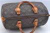 Authentic Louis Vuitton Monogram Speedy 30 Hand Boston Bag M41526 LV J8177