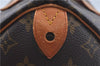 Authentic Louis Vuitton Monogram Speedy 30 Hand Boston Bag M41526 LV J8177