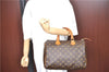 Authentic Louis Vuitton Monogram Speedy 30 Hand Boston Bag M41526 LV J8177