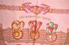 Authentic HERMES Carre 90 Scarf "LES RUBANS DU CHEVAL" Silk Light Pink Box J8183