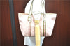 Auth GUCCI Sherry Line Shoulder Tote Bag GG Canvas Leather 139260 Pink J8191