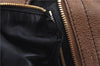 Authentic BURBERRY Vintage Leather 2Way Shoudler Hand Bag Purse Brown J8214