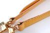 Authentic Louis Vuitton Leather Shoulder Strap Yellow 40.6-47.6" LV J8218