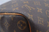 Authentic Louis Vuitton Monogram Keepall Bandouliere 45 M41418 Boston Bag J8246