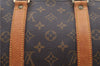 Authentic Louis Vuitton Monogram Keepall Bandouliere 45 M41418 Boston Bag J8246