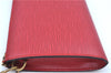 Authentic Louis Vuitton Epi Pochette Accessoires Pouch Red M52947 LV J8250