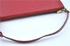 Authentic Louis Vuitton Epi Pochette Accessoires Pouch Red M52947 LV J8250