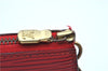 Authentic Louis Vuitton Epi Pochette Accessoires Pouch Red M52947 LV J8250
