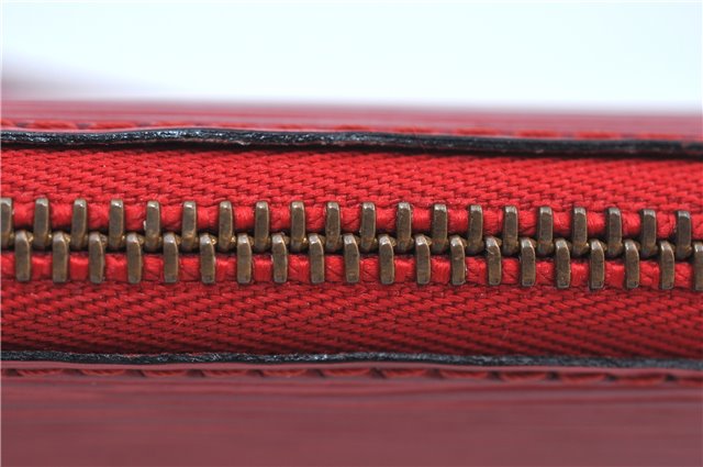 Authentic Louis Vuitton Epi Pochette Accessoires Pouch Red M52947 LV J8250