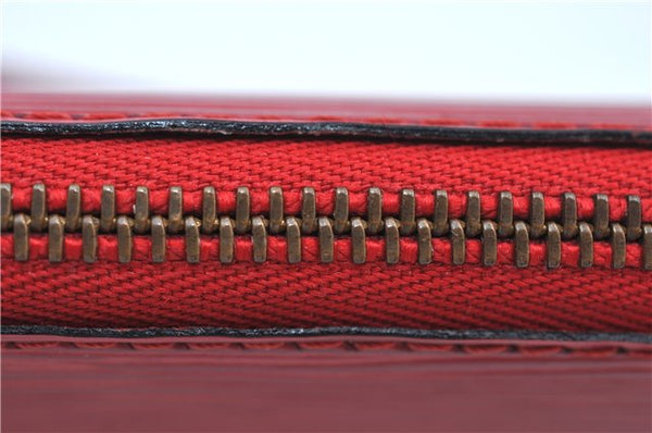 Authentic Louis Vuitton Epi Pochette Accessoires Pouch Red M52947 LV J8250