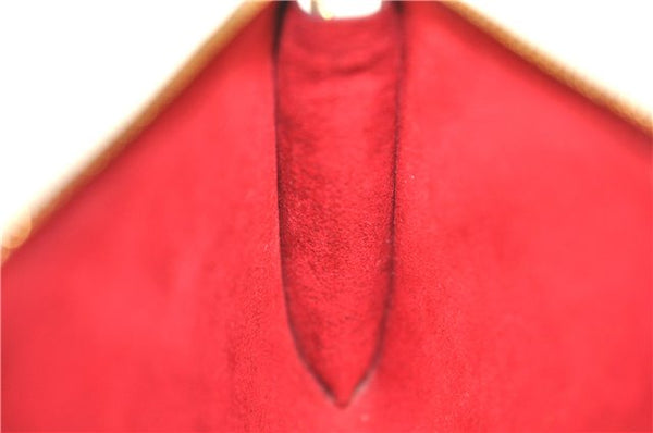 Authentic Louis Vuitton Epi Pochette Accessoires Pouch Red M52947 LV J8250