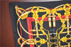 Authentic HERMES Carre 90 Scarf "Grand Manege" Silk Black J8255