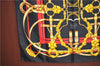 Authentic HERMES Carre 90 Scarf "Grand Manege" Silk Black J8255