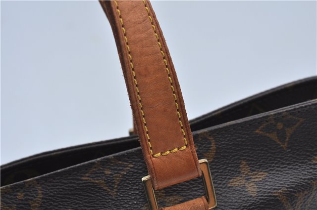 Authentic Louis Vuitton Monogram Cabas Piano Shoulder Tote Bag M51148 LV J8260