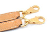 Authentic HERMES Shoulder Strap 35.4" Beige Gold J8261