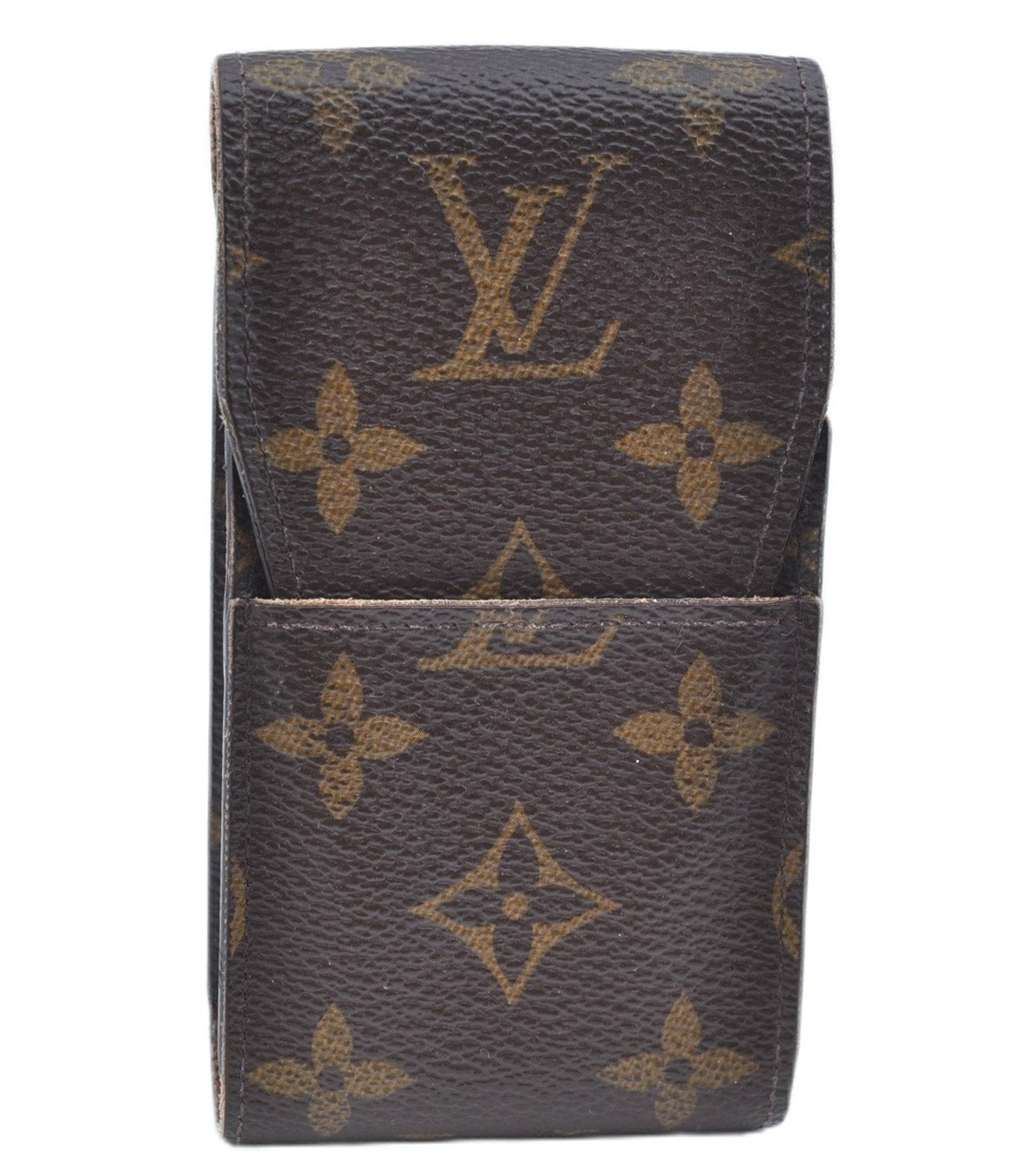 Authentic Louis Vuitton Monogram Etui Cigarette Case M63024 LV J8298