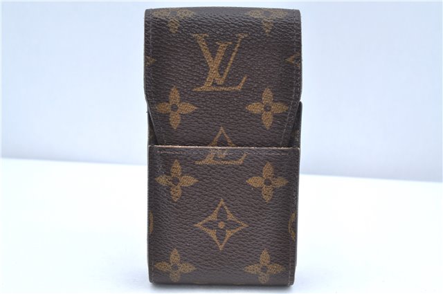Authentic Louis Vuitton Monogram Etui Cigarette Case M63024 LV J8298
