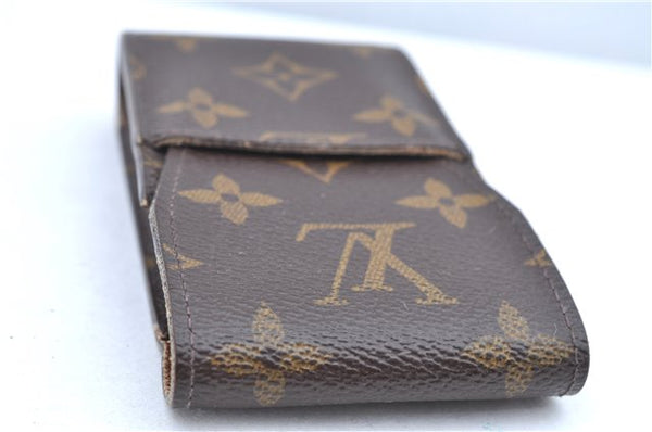 Authentic Louis Vuitton Monogram Etui Cigarette Case M63024 LV J8298