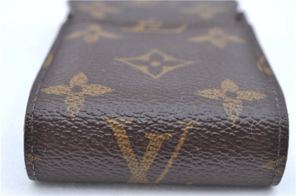 Authentic Louis Vuitton Monogram Etui Cigarette Case M63024 LV J8298