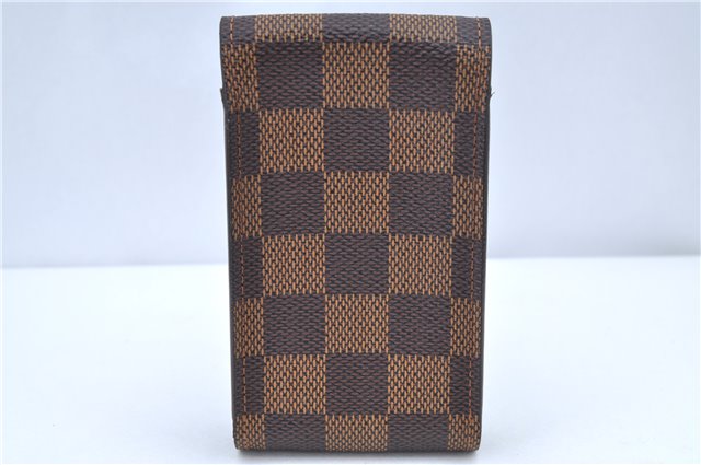 Authentic Louis Vuitton Damier Etui Cigarette Case N63024 LV J8299
